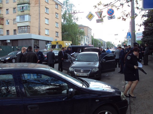 Стрельба в центре Чернигова