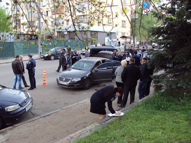 Стрельба в центре Чернигова