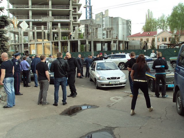 Стрельба в центре Чернигова