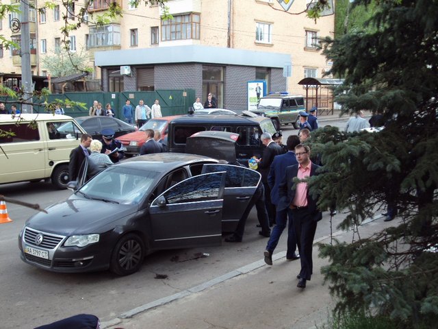 Стрельба в центре Чернигова
