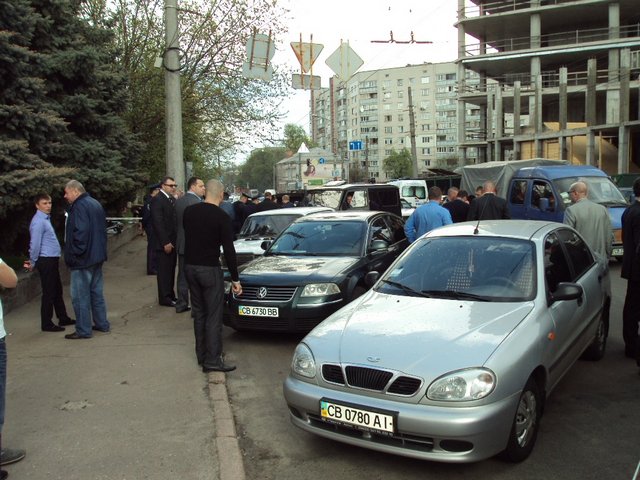 Стрельба в центре Чернигова