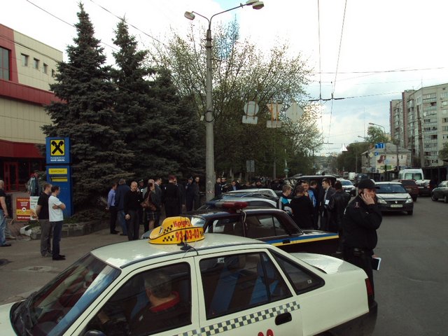 Стрельба в центре Чернигова