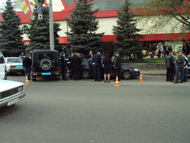 Стрельба в центре Чернигова
