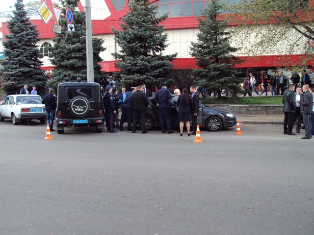 Стрельба в центре Чернигова
