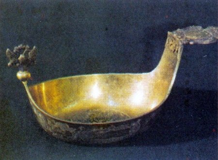 Ладья из серебра. XVII—XVIII вв.