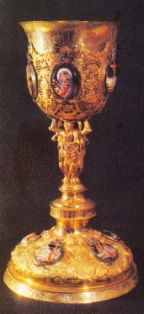 Кубок из серебра. XVII—XVIII вв.