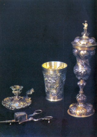 Ювелирные изделия из серебра. XVII—XVIII вв.