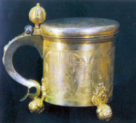 Кубок серебряный. XVIII в.